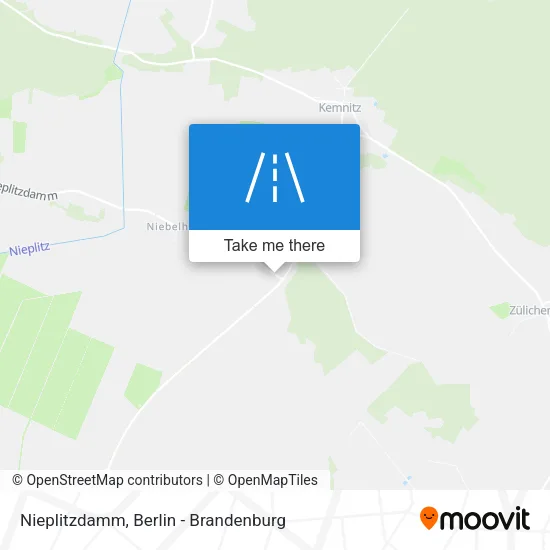 Карта Nieplitzdamm