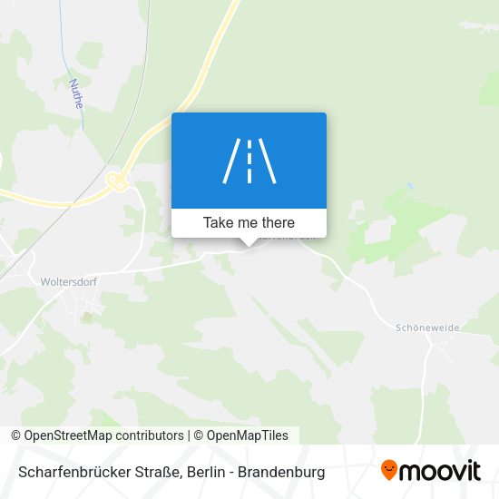 Scharfenbrücker Straße map