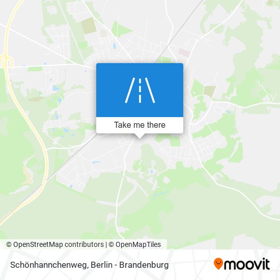 Schönhannchenweg map