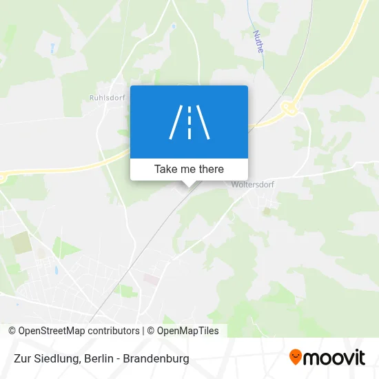 Zur Siedlung map