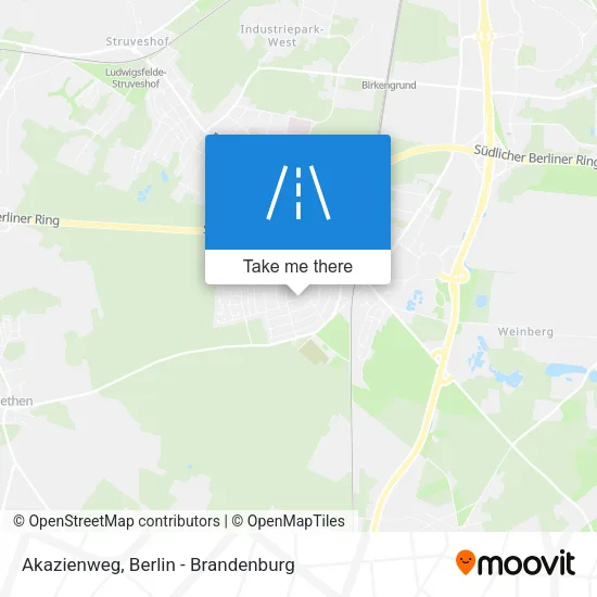 Карта Akazienweg