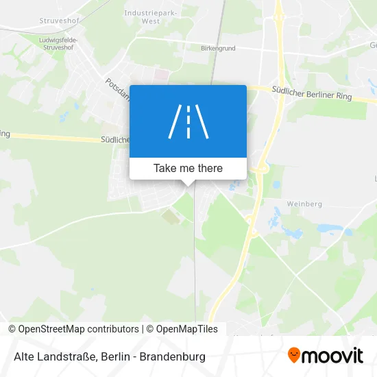 Карта Alte Landstraße