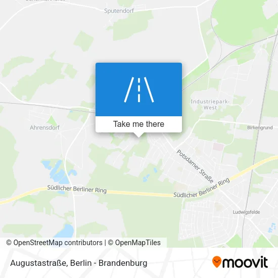Карта Augustastraße