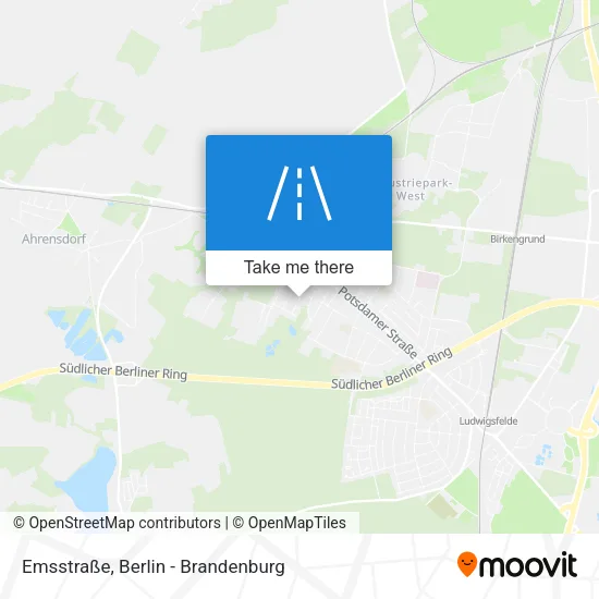Карта Emsstraße