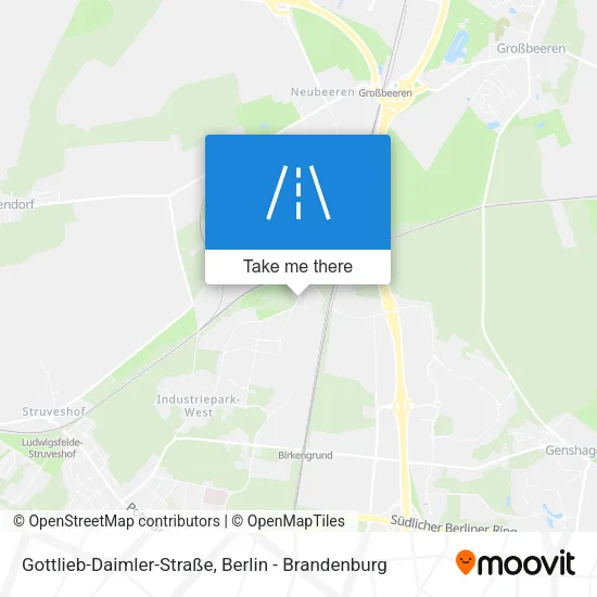 Карта Gottlieb-Daimler-Straße
