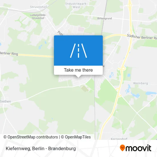 Карта Kiefernweg