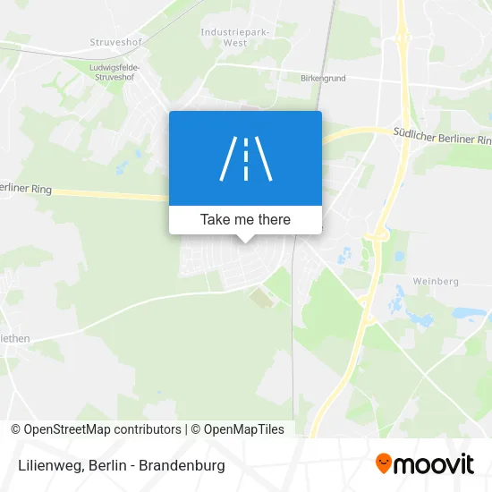 Карта Lilienweg