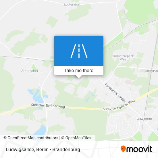 Ludwigsallee map