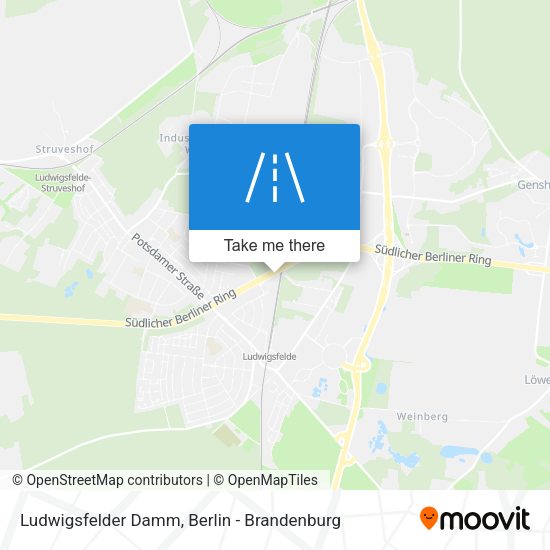 Ludwigsfelder Damm map