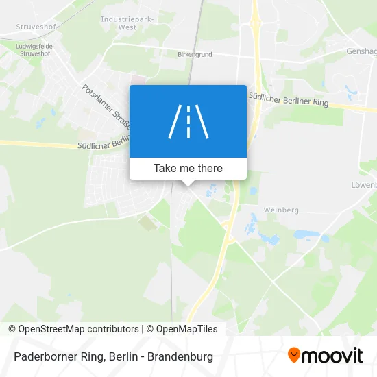 Карта Paderborner Ring