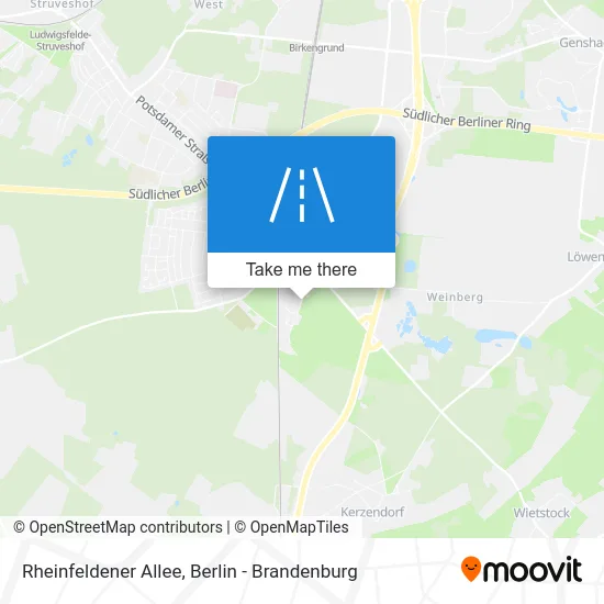 Rheinfeldener Allee map