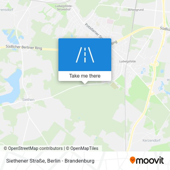 Siethener Straße map