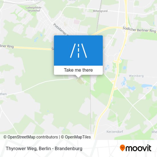 Thyrower Weg map