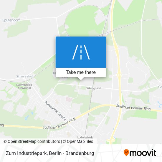 Карта Zum Industriepark