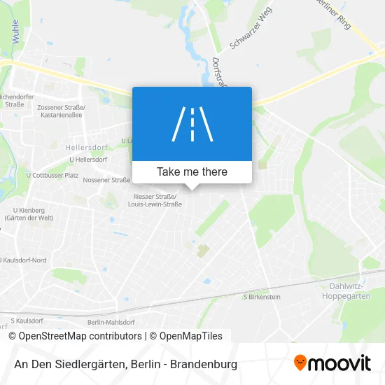 Карта An Den Siedlergärten