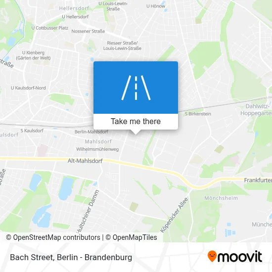 Bachstraße map