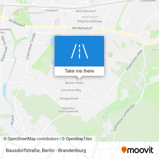 Bausdorfstraße map