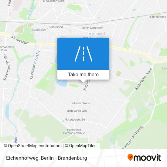 Eichenhofweg map