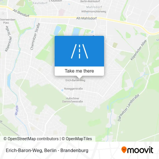 Карта Erich-Baron-Weg