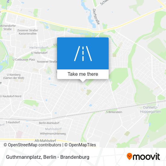 Guthmannplatz map