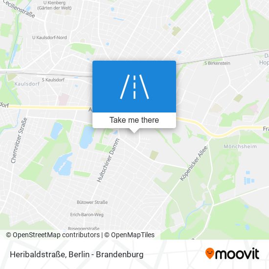 Heribaldstraße map