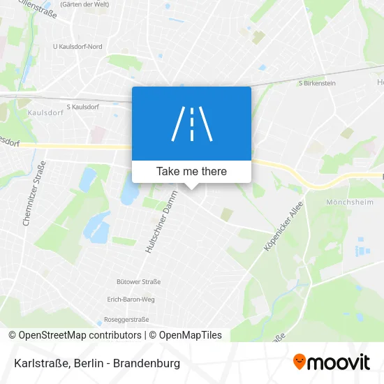 Карта Karlstraße