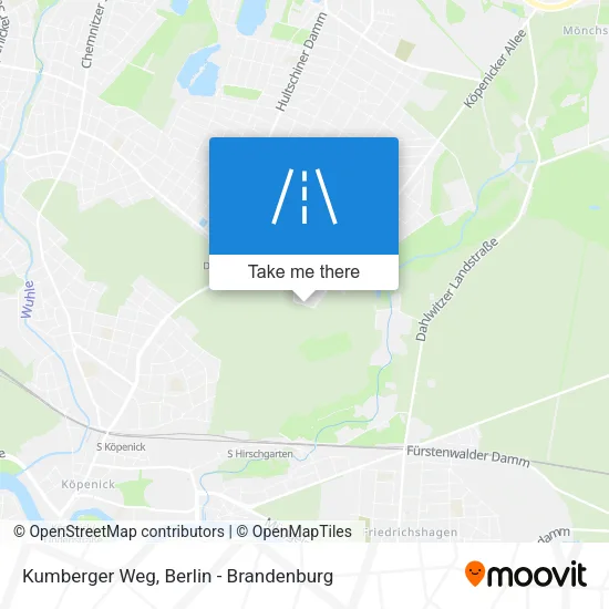 Карта Kumberger Weg