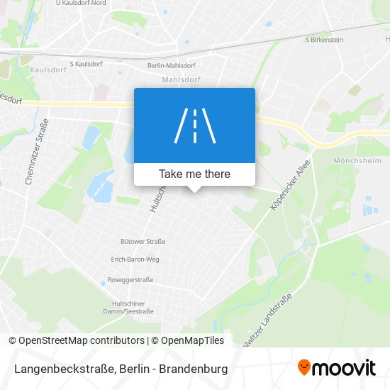 Langenbeckstraße map