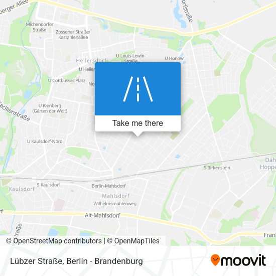 Lübzer Straße map