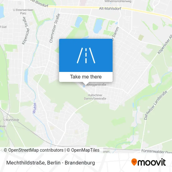 Карта Mechthildstraße