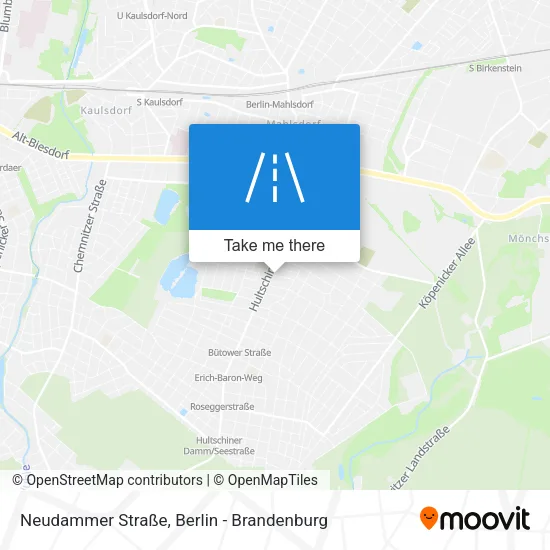 Карта Neudammer Straße