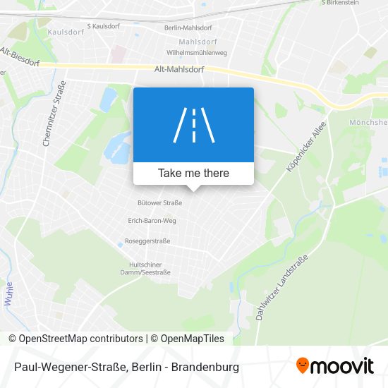 Paul-Wegener-Straße map
