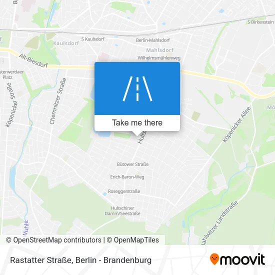 Карта Rastatter Straße