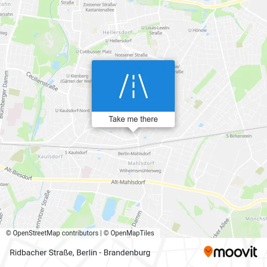 Ridbacher Straße map