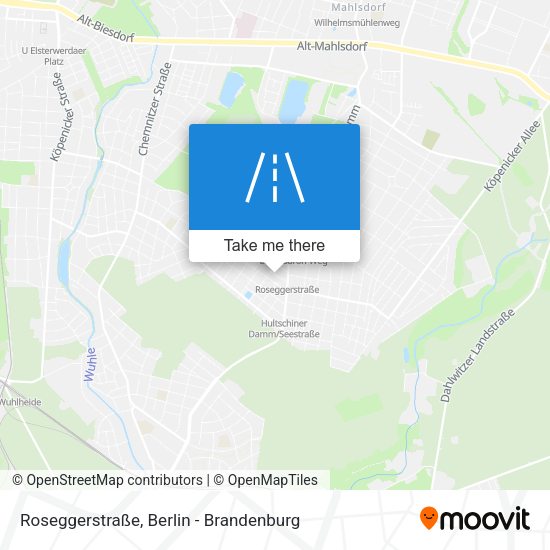 Roseggerstraße map