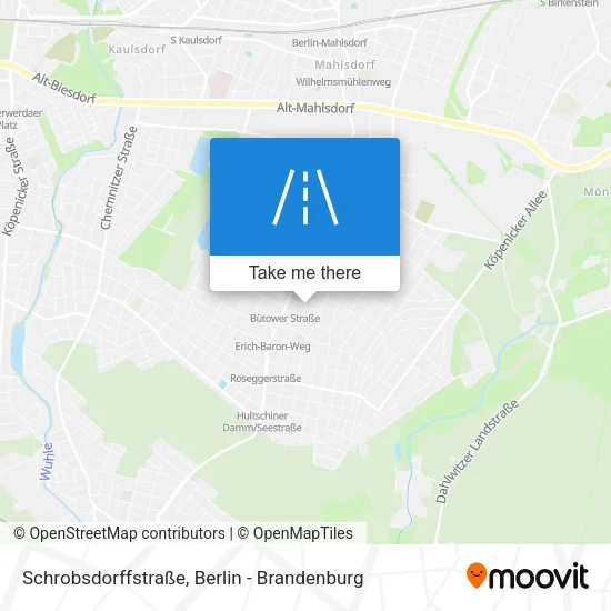 Карта Schrobsdorffstraße