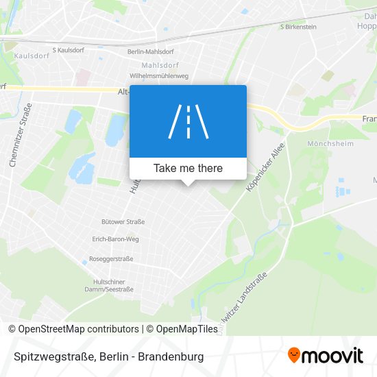 Spitzwegstraße map