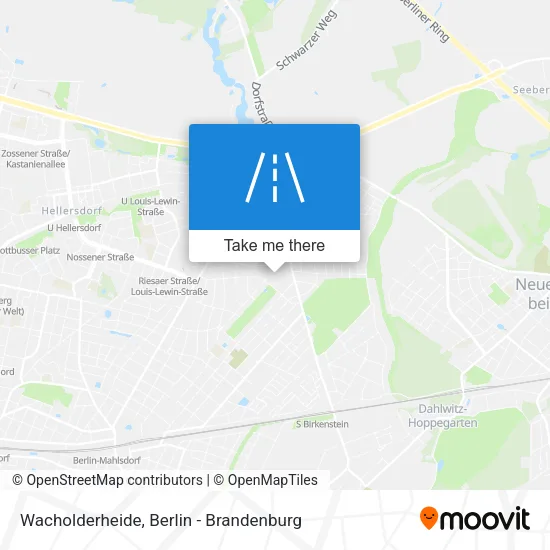 Карта Wacholderheide