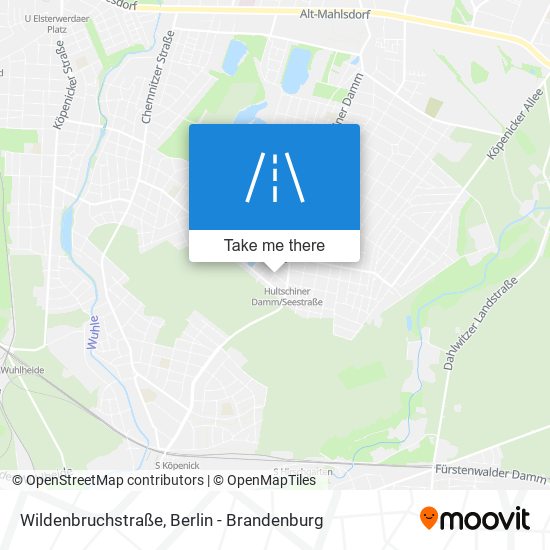 Wildenbruchstraße map