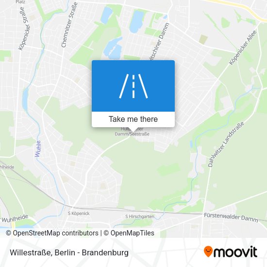 Willestraße map