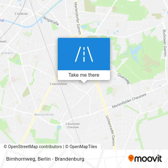 Карта Birnhornweg