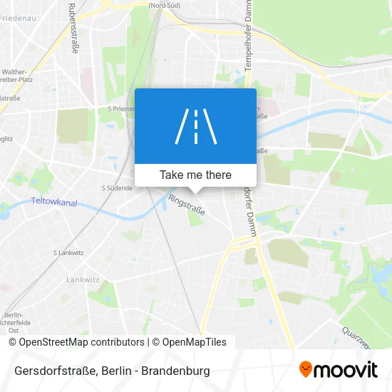 Карта Gersdorfstraße