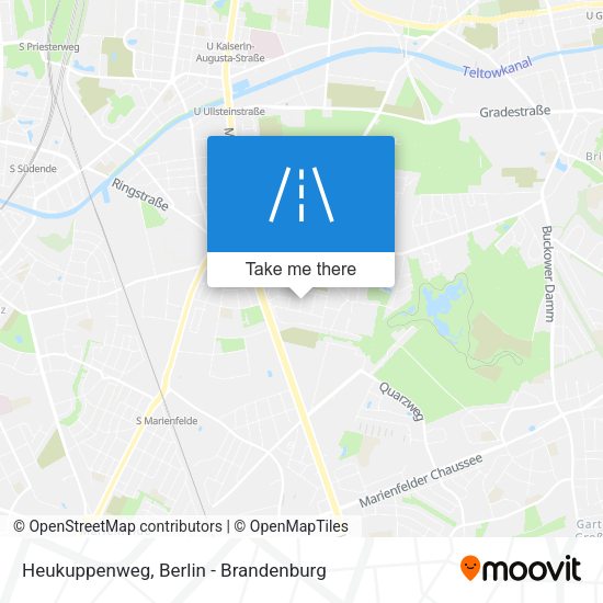 Heukuppenweg map