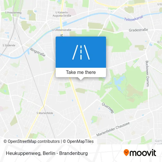 Карта Heukuppenweg