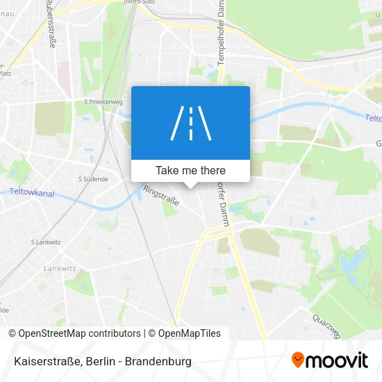 Карта Kaiserstraße