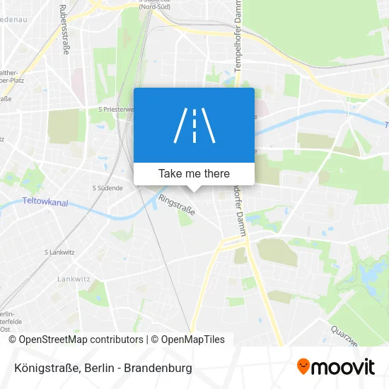 Карта Königstraße