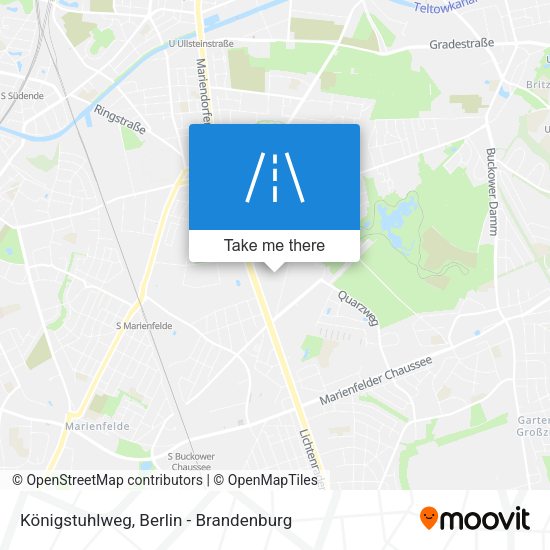 Königstuhlweg map