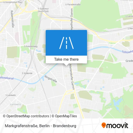 Карта Markgrafenstraße
