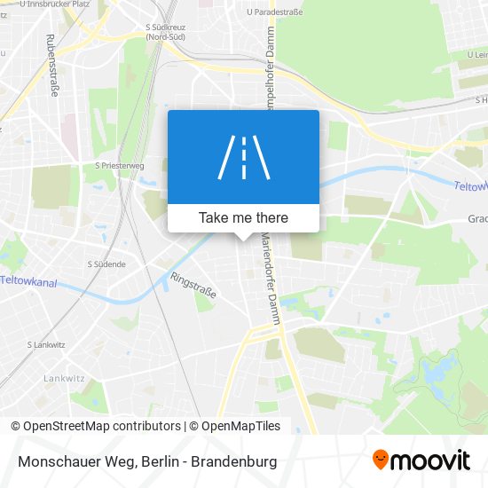 Monschauer Weg map