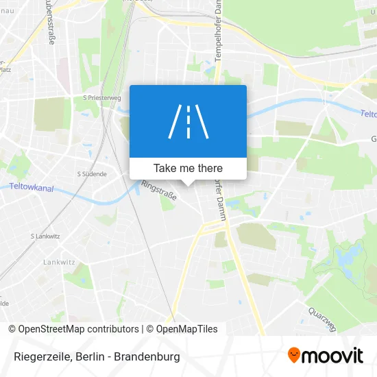 Карта Riegerzeile